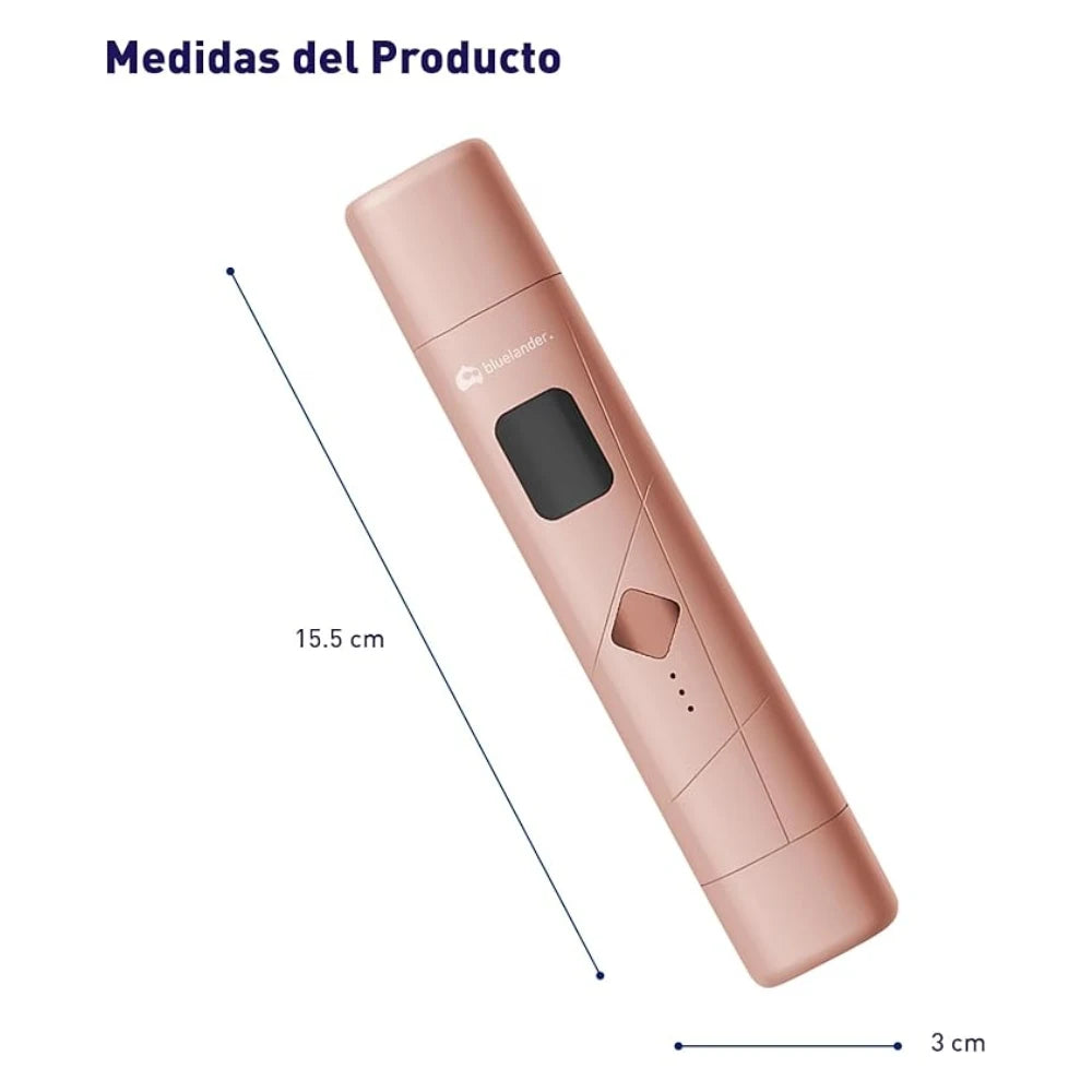 Rasuradora Eléctrica para Mujer (14.5 * 2.6 cm). Bluelander