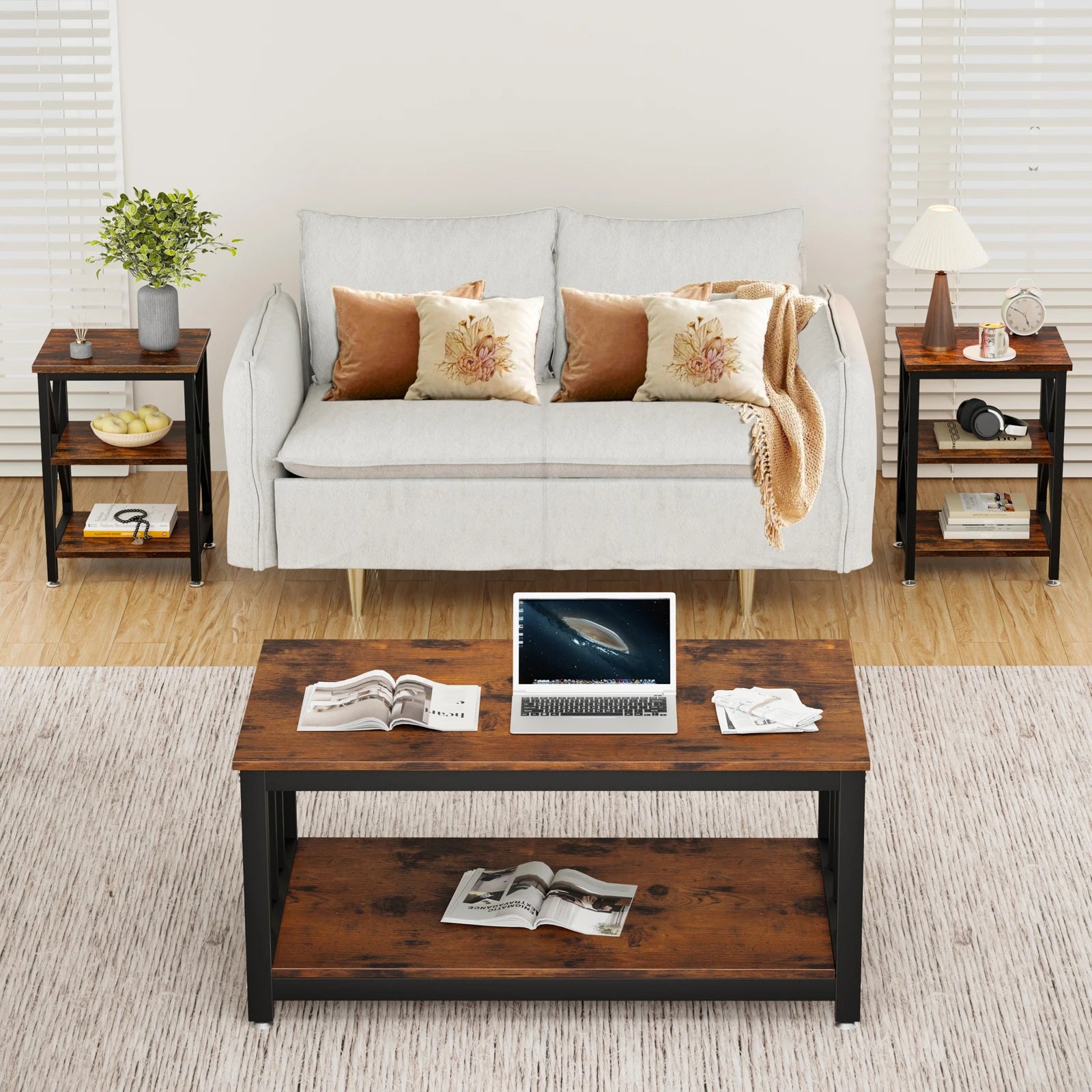 Mesa Auxiliar, Mesa De Noche Moderno, Pequena Mesa De Centro Buró Para Recámara Mesa De Noche Minimalista Mesa Auxiliar Mesa Para Jardín Mesa De Centro Mesa Auxiliar Madera Moderna Mesa De Centro Mesa De Noche