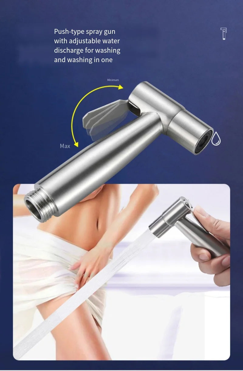 Juego de lavado para mujer, bidé, ducha, inodoro, ducha, WC, estimulación, pistola rociadora de inodoro anal, artículos de baño, accesorios, pulverizador