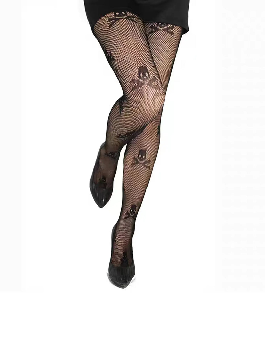 Medias largas de rejilla sexis para mujer, pantimedias de red de pescado, medias de nailon de malla, lencería negra de verano, medias de cintura alta hasta el muslo