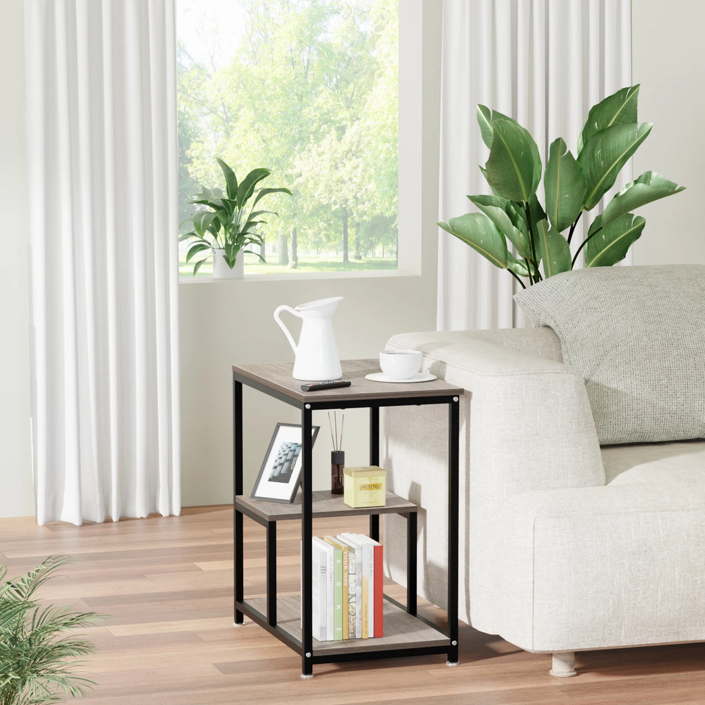 60*30cm Mesa Para Jardín, mesa Auxiliar, Mueble Para Impresora Mesa Auxiliar, Mueble Para Impresora Mesas Laterales Estante Mueble Organizador Con Ruedas Mesa Librero