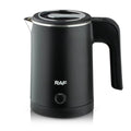 Hervidor eléctrico de viaje para té y café, caldera de agua portátil de acero inoxidable de 0,8l para Hotel, viaje familiar, cocina, tetera inteligente