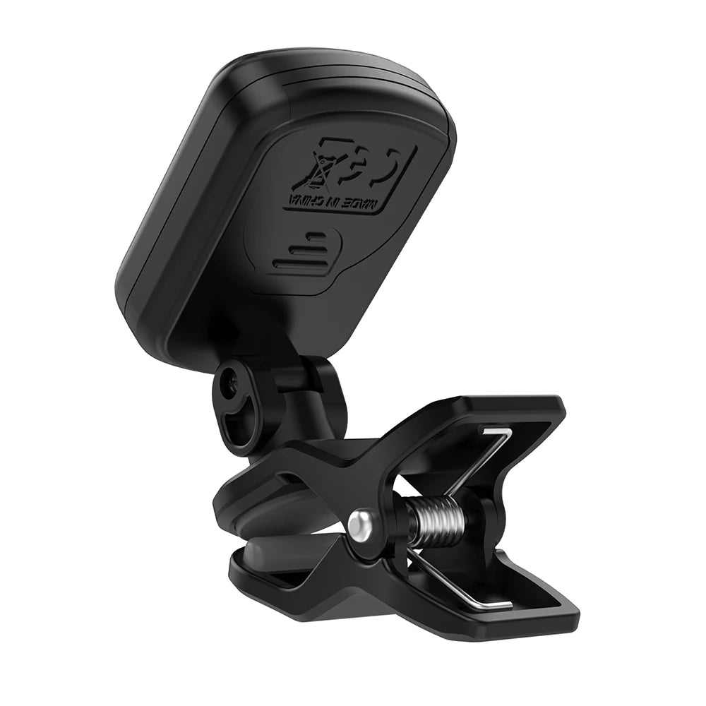Afinador de guitarra AROMA AT-01A, sintonizador giratorio con Clip, pantalla LCD para guitarra acústica cromática, bajo, ukelele, accesorios para guitarra