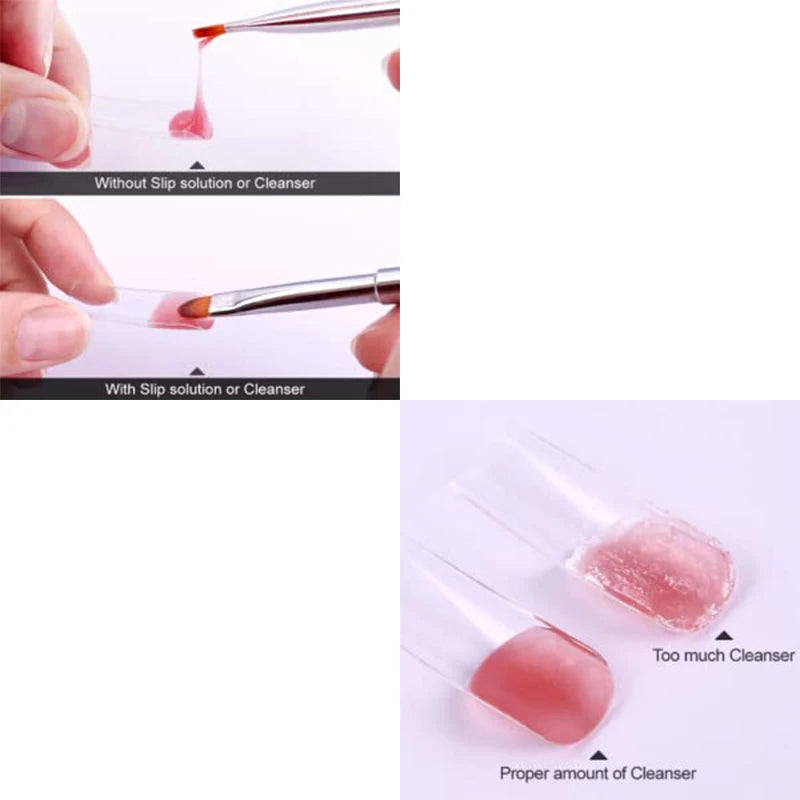 Solución antideslizante para uñas, Gel líquido para construcción de uñas, herramienta de extensión acrílica, 30ml