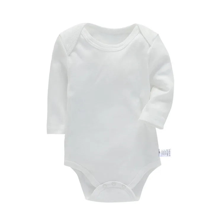 Lawadka-Body de algodón para recién nacidos, ropa de manga larga para las cuatro estaciones, ropa para bebés y niños, mono, peleles sólidos para bebés de 3 a 24M