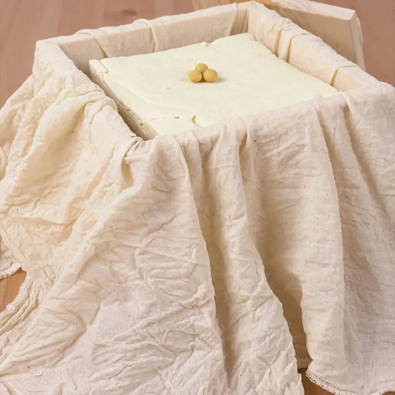 Paño de algodón multifuncional para repostería, filtro de Tofu, leche de soja, vino, utensilios de cocina, tapete para hornear, fermento, herramientas de pastelería
