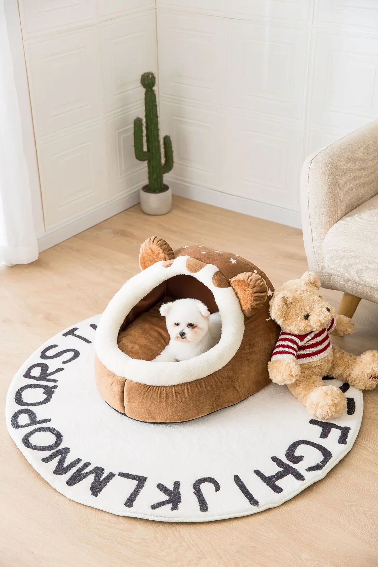Casa plegable para mascotas, estera para perrera para perros, animales, gatos, nido para gatitos, cesta para perros pequeños, peluche, cueva de Chihuahua, cama, 2022