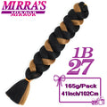 Mirra's Mirror-extensiones de cabello trenzado sintético para trenzas, pelo súper largo Jumbo de 41 pulgadas, 165 g/unid, soporte al por mayor