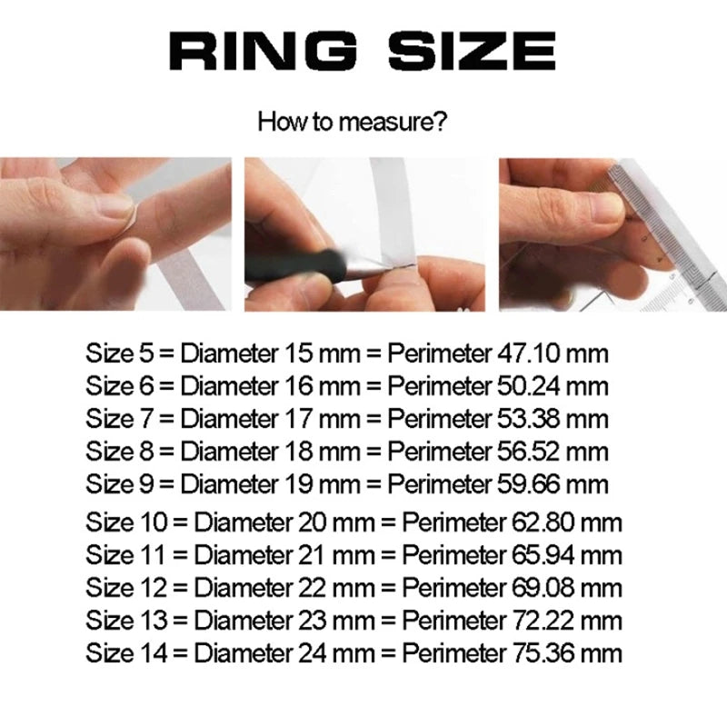 Anillo de joyería con dijes de moda para hombres y mujeres, anillos negros de acero inoxidable, banda de compromiso de boda, espejo de calidad, joyería masculina personalizada
