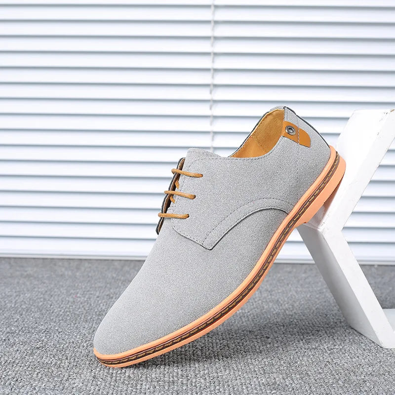 Nuevos zapatos de vestir para hombre, zapatos clásicos de cuero informales para hombres de negocios, zapatos Oxford italianos para hombres, zapatos planos negros, talla 46
