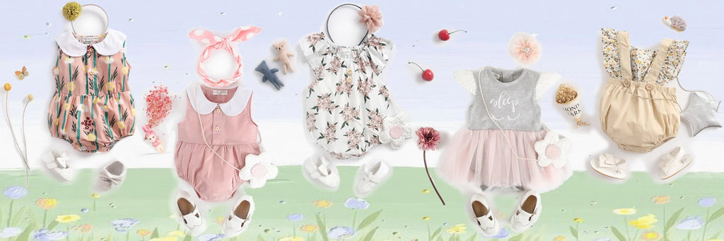 Sanlutoz-monos florales para niñas, ropa de algodón para bebés, monos bonitos para bebés recién nacidos, manga corta