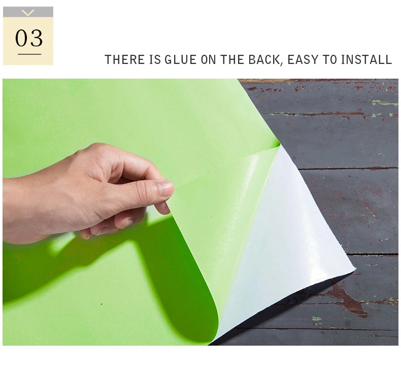 Papel tapiz mate de Color puro de PVC, autoadhesivo para dormitorio, impermeable, pegatina a prueba de humedad, película de renovación para muebles y armarios de escritorio