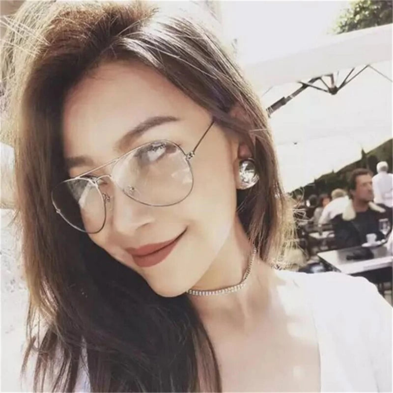 Gafas Retro antiluz azul con montura de ojo de gato de Metal, gafas para miopía para mujeres y hombres, gafas graduadas-1,0-1,5 a-6,0