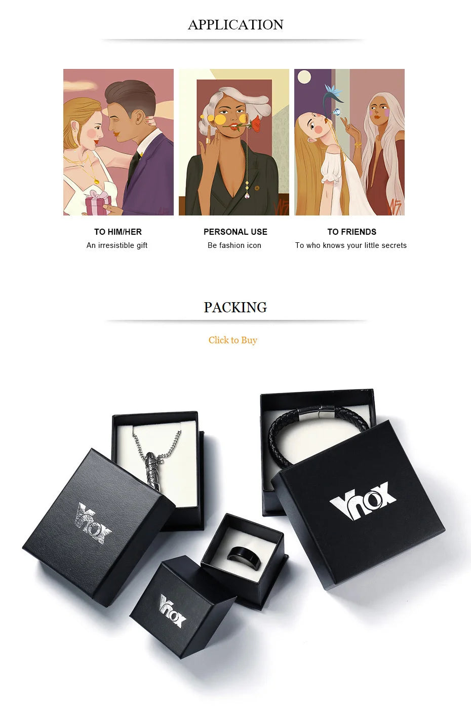 Vnox-Anillo de boda personalizado de acero inoxidable para hombres y mujeres, anillo central cepillado con borde biselado, banda negra, nombre grabado, letra, fecha