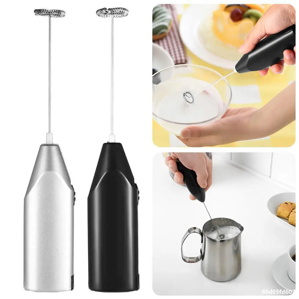Espumador de leche inalámbrico, batidor de café, licuadora eléctrica, batidor de huevos, Mini Espumador, agitador con mango, máquina para capuchino, herramientas de cocina