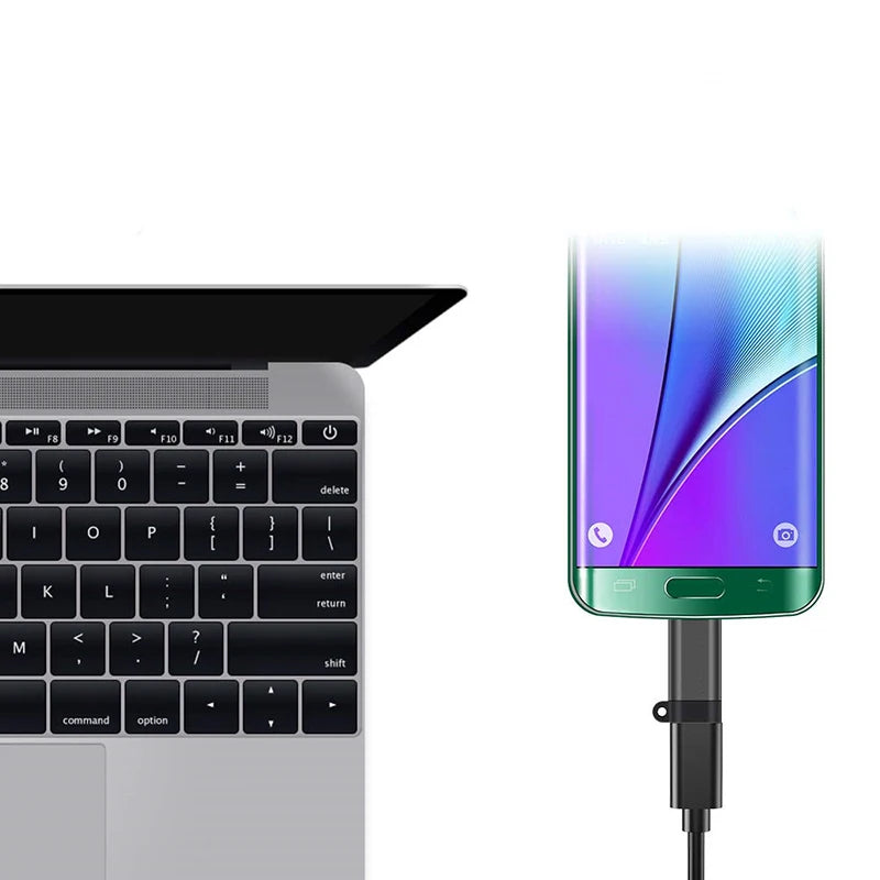 Convertidor de adaptador de Cable tipo C hembra a Micro USB macho para Xiaomi, Redmi, Huawei, Meizu, Samsung Galaxy S7, Microusb, teléfono Android