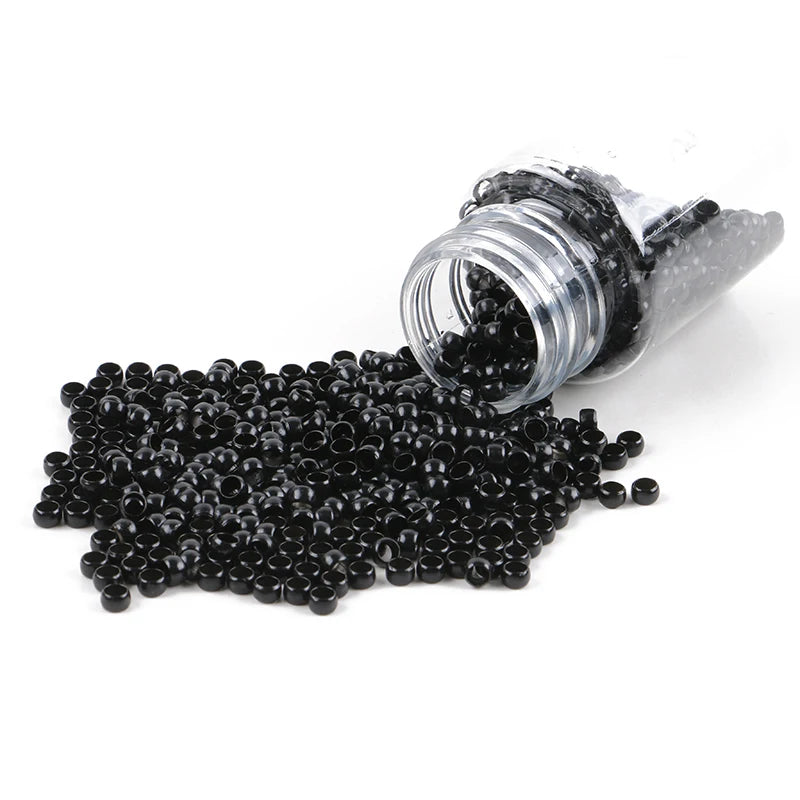 1000 piezas de nano anillos de 4,0 mm para extensión de cabello 13 #   color rubio
