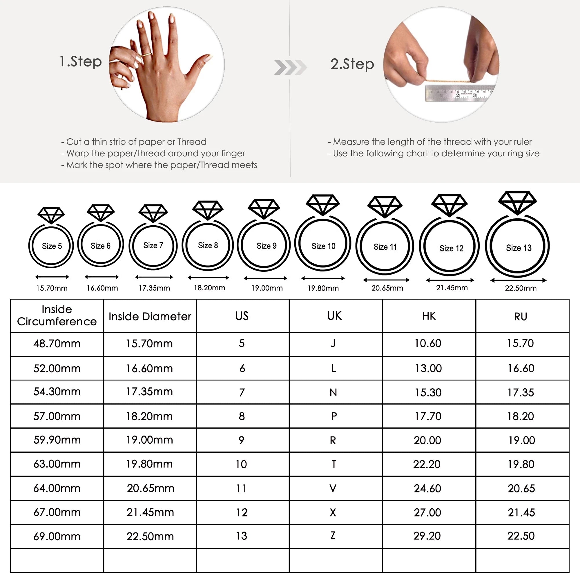 Anillo de bodas 3D personalizado para parejas Personalizar Anillo 3D de acero inoxidable chapado en oro de 18 quilates Regalos personalizados para el día del padre de cumpleaños