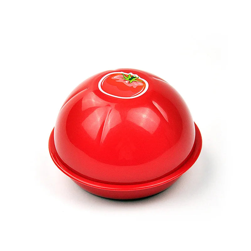 Caja de almacenamiento creativa para cocina, recipiente para verduras, cebolla, ajo, aguacate, tomates, limón, pimienta verde fresca