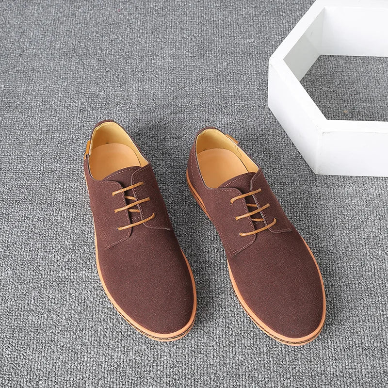 Nuevos zapatos de vestir para hombre, zapatos clásicos de cuero informales para hombres de negocios, zapatos Oxford italianos para hombres, zapatos planos negros, talla 46