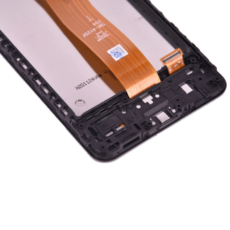 6,5 "LCD para Samsung A12 Nacho LCD A127 pantalla táctil A125 digitalizador montaje para Samsung A12 A125 pantalla LCD