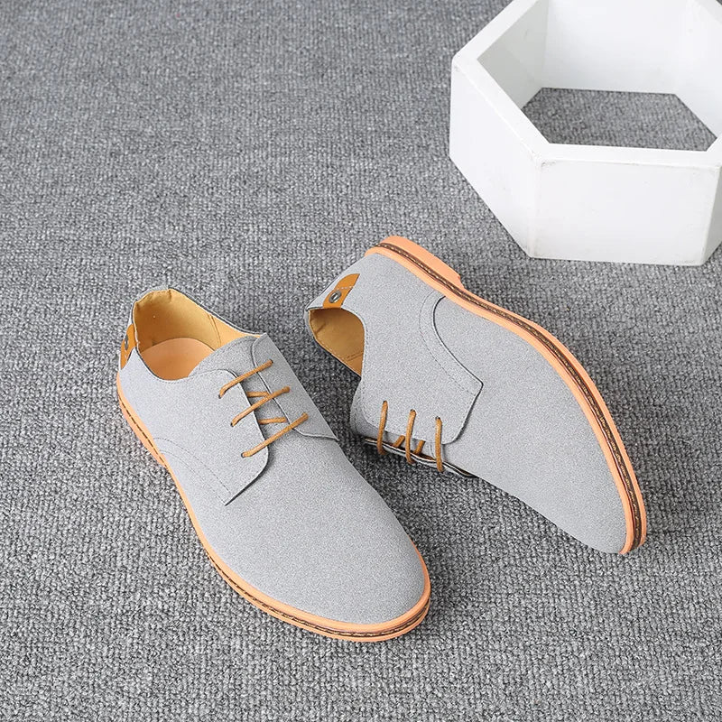 Nuevos zapatos de vestir para hombre, zapatos clásicos de cuero informales para hombres de negocios, zapatos Oxford italianos para hombres, zapatos planos negros, talla 46