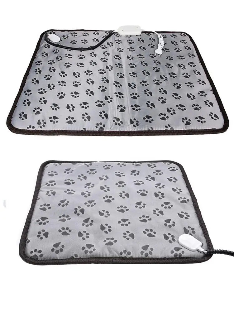 Manta eléctrica para mascotas, almohadilla térmica para cama de perro y gato, impermeable, antimordedura, cojín para silla de temperatura ajustable cama perro camas para perro cama para perros