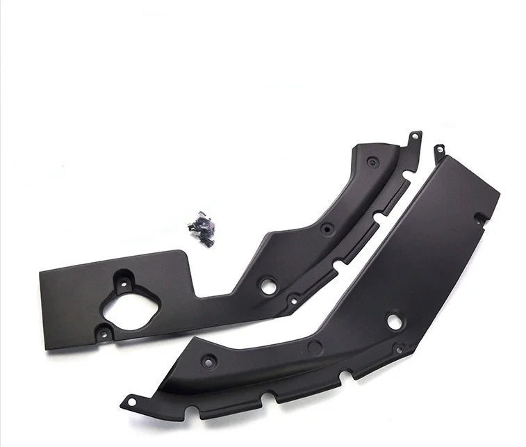 Cubierta de guardabarros del compartimento del motor, accesorios de decoración a prueba de polvo, ABS, para Honda Civic 10, 2016 +