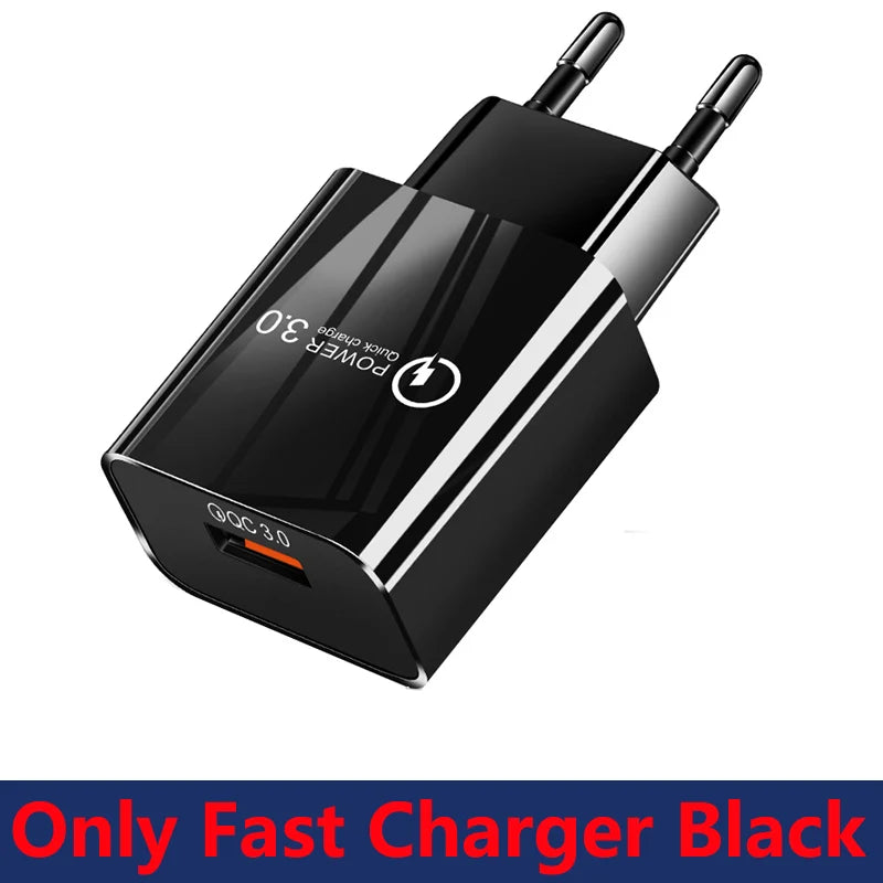 Cargador rápido para Huawei Mate 40 30 20 Pro P50 P40 P30 P20 Xiaomi Redmi Note 10 9 8 Pro 8T 9T 8A 6A Cable tipo C de cargador rápido