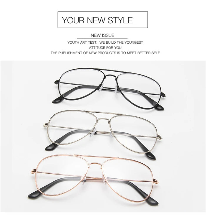 Gafas Retro antiluz azul con montura de ojo de gato de Metal, gafas para miopía para mujeres y hombres, gafas graduadas-1,0-1,5 a-6,0