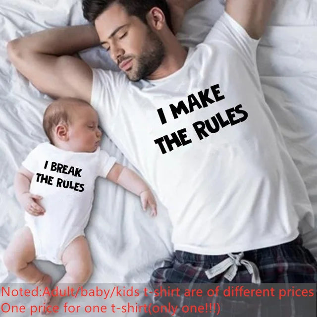 Original/Remix Family Matching-Conjuntos para papá, mamá y niños, indumentaria para la familia, camisetas, regalo Día del Padre