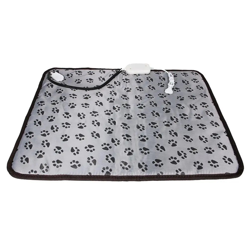 Manta eléctrica para mascotas, almohadilla térmica para cama de perro y gato, impermeable, antimordedura, cojín para silla de temperatura ajustable cama perro camas para perro cama para perros