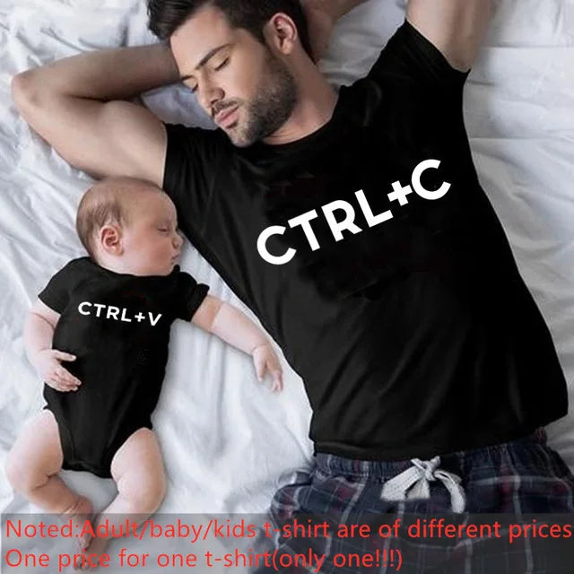 Original/Remix Family Matching-Conjuntos para papá, mamá y niños, indumentaria para la familia, camisetas, regalo Día del Padre
