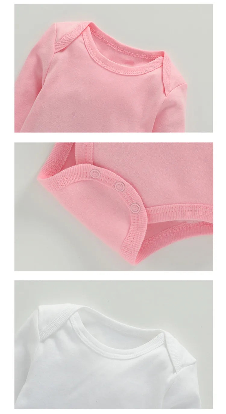 Lawadka-Body de algodón para recién nacidos, ropa de manga larga para las cuatro estaciones, ropa para bebés y niños, mono, peleles sólidos para bebés de 3 a 24M
