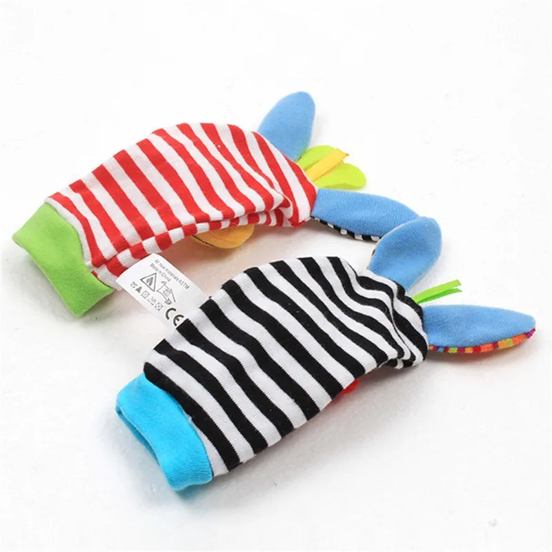 Juguetes de animales de peluche para bebés, sonajeros de muñeca, sonajeros para recién nacidos, juguetes para hacer sonidos, sonajero para bebés de 0 a 12 meses