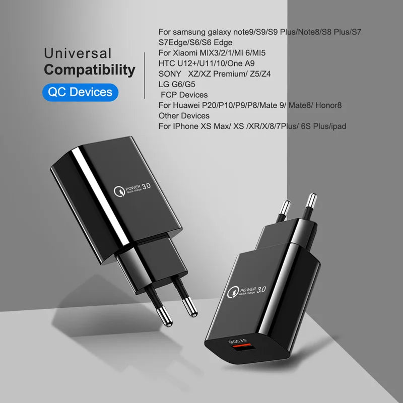 Cargador rápido para Huawei Mate 40 30 20 Pro P50 P40 P30 P20 Xiaomi Redmi Note 10 9 8 Pro 8T 9T 8A 6A Cable tipo C de cargador rápido