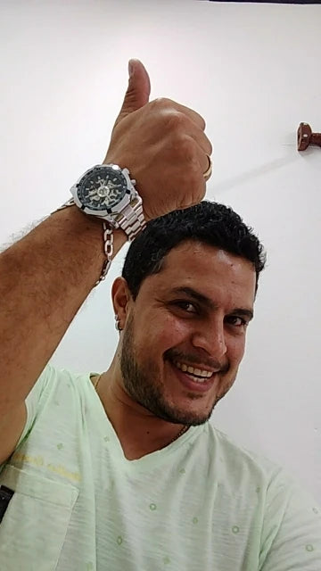 Forsining-Reloj de acero inoxidable 2021 para hombre, accesorio masculino de pulsera resistente al agua con esqueleto, de marca superior de lujo, transparente, deportivo