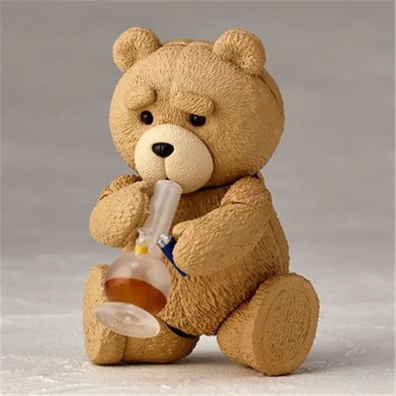 Adorno desmontable para salpicadero de coche, figura de Ted 2, accesorios de decoración de coche, juguete automático para película Ted, regalo de cumpleaños