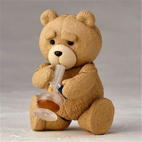Adorno desmontable para salpicadero de coche, figura de Ted 2, accesorios de decoración de coche, juguete automático para película Ted, regalo de cumpleaños