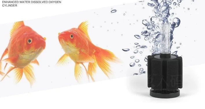 Xinyou XY-180 XY-280 XY-380 Bio filtro de esponja cría freír camarones Betta Nano pecera acuario hasta 20 Gal acuario