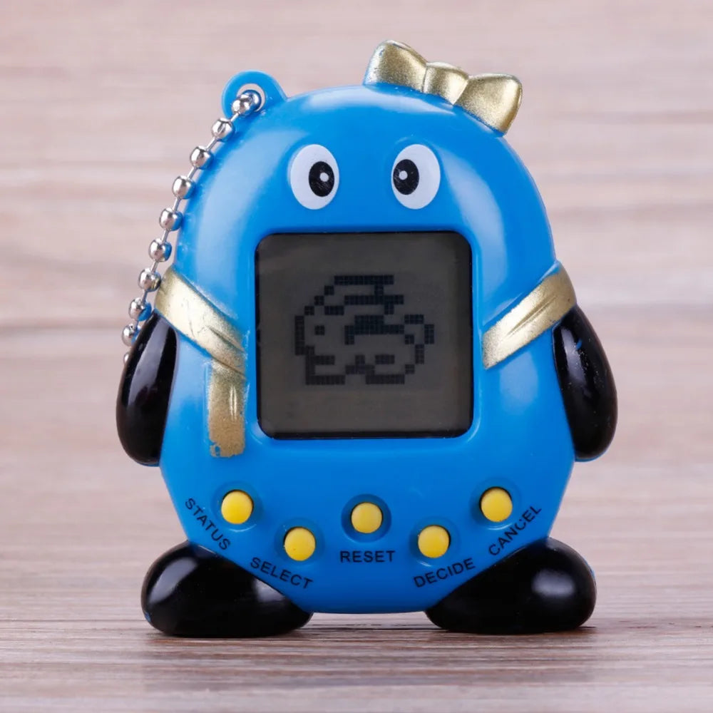 Pinguín creativo de Color aleatorio, Tamagotchi nostálgico de los años 90, mascotas electrónicas, 168 mascotas en uno, juguete cibernético Virtual para mascotas, regalos divertidos para niños