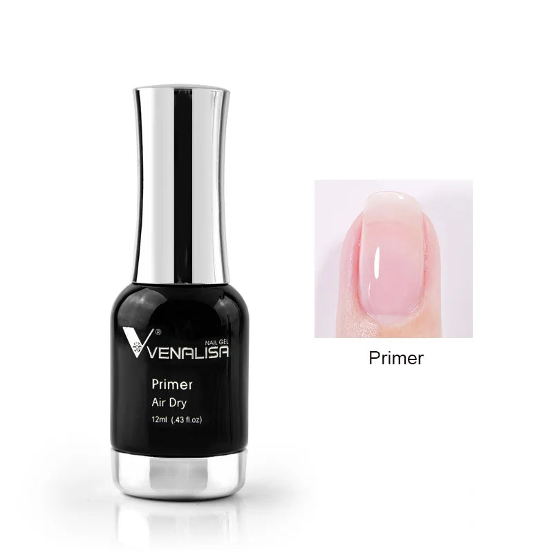 Venalisa-esmalte de Gel con purpurina, laca de Gel UV LED para manicura de uñas, autonivelante, supertextura, capa superior templada Nowipe, 12ml