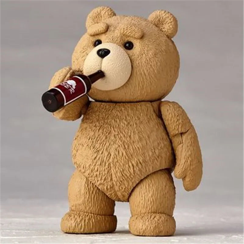 Adorno desmontable para salpicadero de coche, figura de Ted 2, accesorios de decoración de coche, juguete automático para película Ted, regalo de cumpleaños