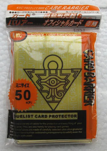 ¡50 unids/set (1 paquete) yu-gi-oh! Yugioh-rompecabezas milenario de Anime, juego de mesa, Mangas de tarjeta, Protector de tarjeta de barrera