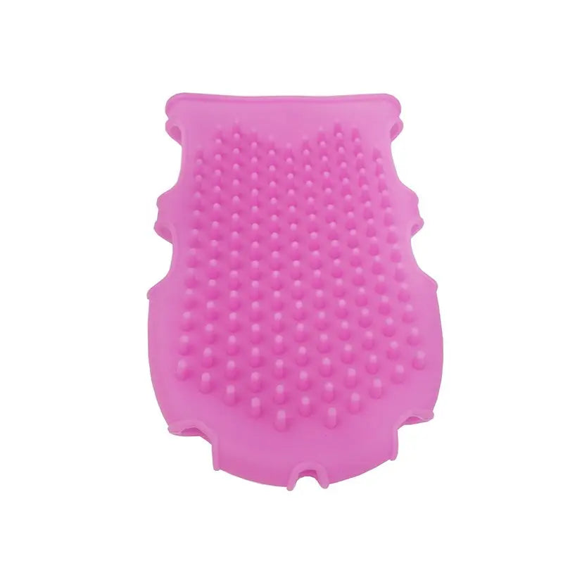 Cepillo de baño de masaje de piel de silicona para exfoliante corporal, guantes de ducha, toalla, masajeador, herramienta de baño, limpieza del estrés, relajación de la salud