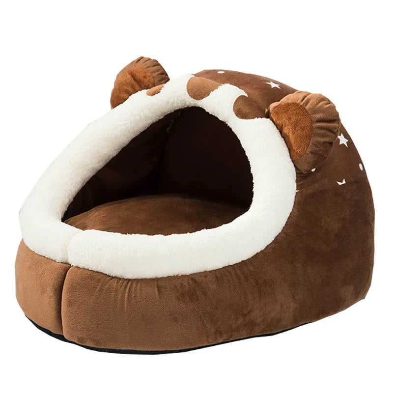 Casa plegable para mascotas, estera para perrera para perros, animales, gatos, nido para gatitos, cesta para perros pequeños, peluche, cueva de Chihuahua, cama, 2022