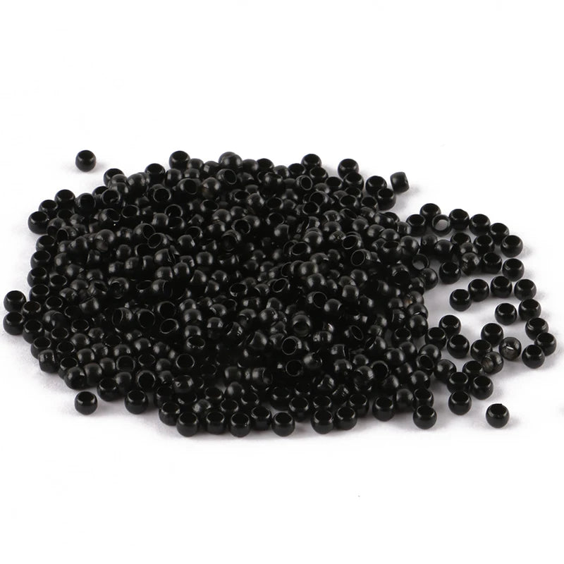 1000 piezas de nano anillos de 4,0 mm para extensión de cabello 13 #   color rubio