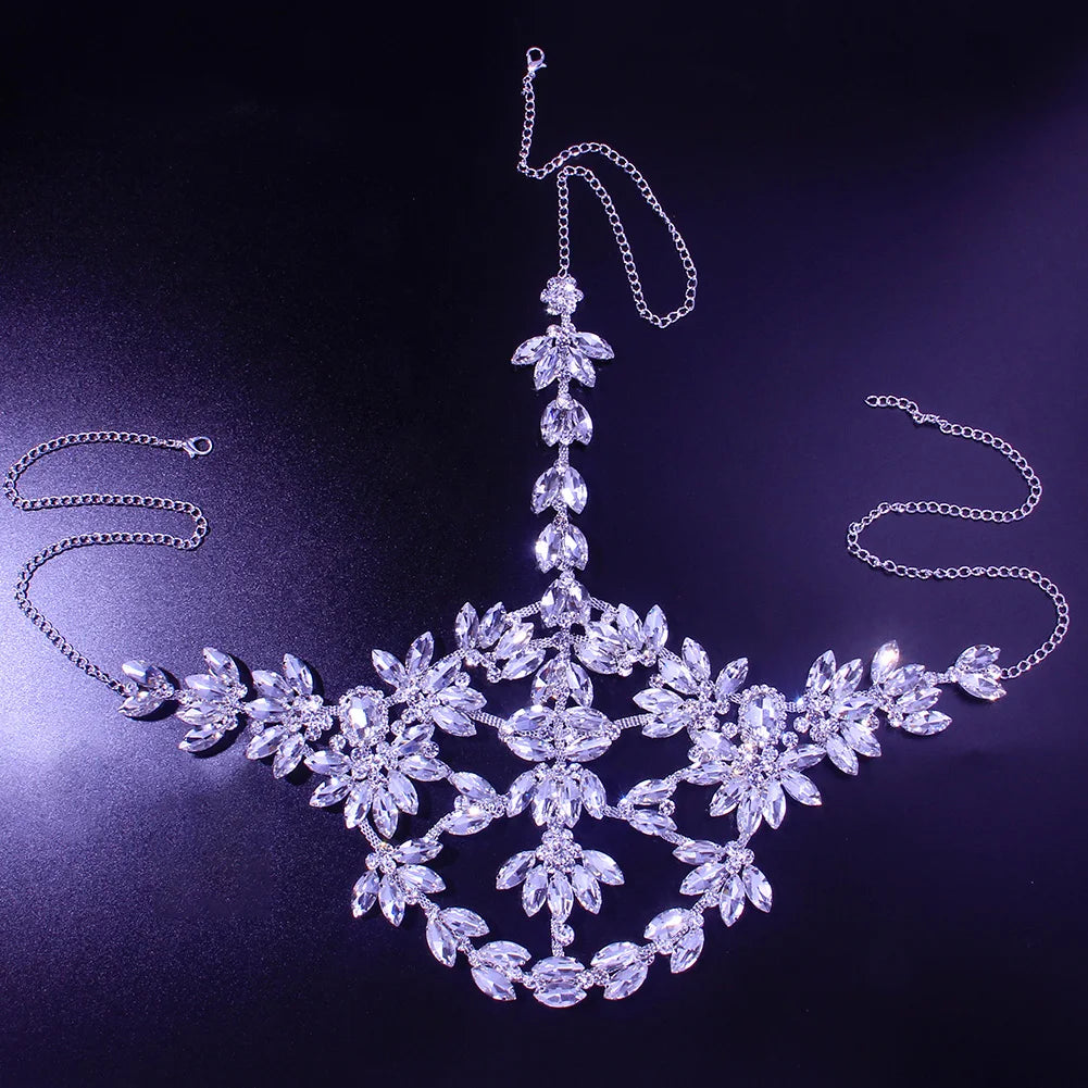 StoneFans máscara de diamantes de imitación de flores de cristal de fiesta de diseñador, joyería de Mascarada, máscara decorativa de lujo para diseño de cara, regalos para mujeres