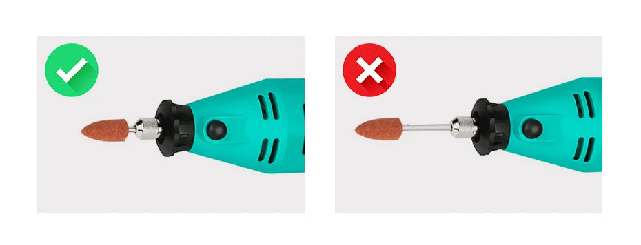 Tungfull-Mini taladro eléctrico, accesorios de brocas, herramientas de carpintería, velocidad Variable, herramienta rotativa eléctrica, Mini amoladora de taladro
