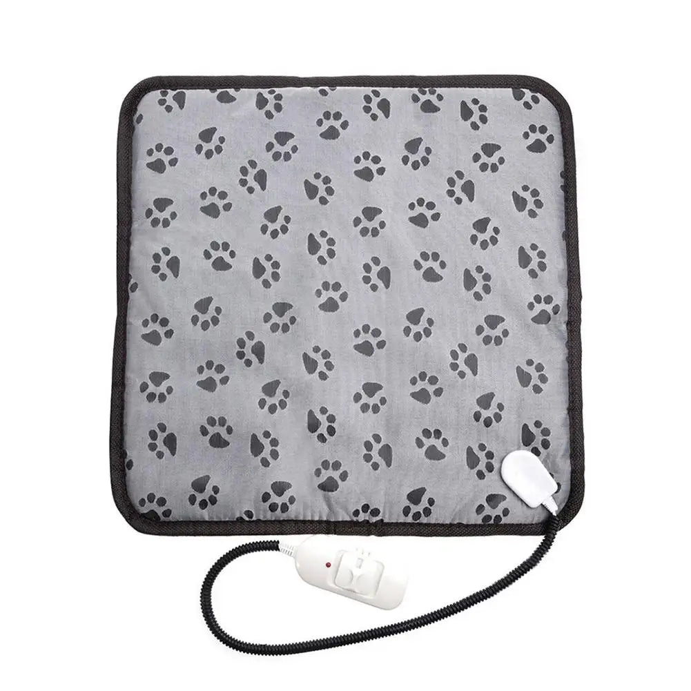 Manta eléctrica para mascotas, almohadilla térmica para cama de perro y gato, impermeable, antimordedura, cojín para silla de temperatura ajustable cama perro camas para perro cama para perros